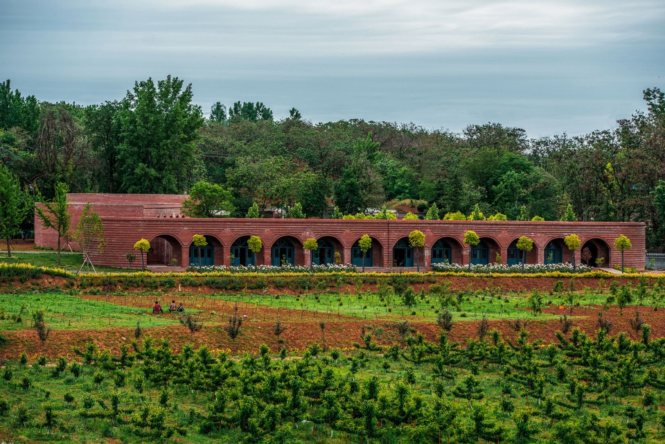 Lizigou Red Brick Ceremonial Hall KEYWORKSRENGARCH