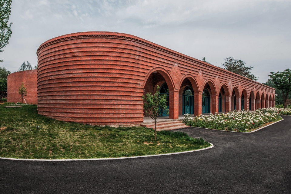 Lizigou Red Brick Ceremonial Hall KEYWORKSRENGARCH