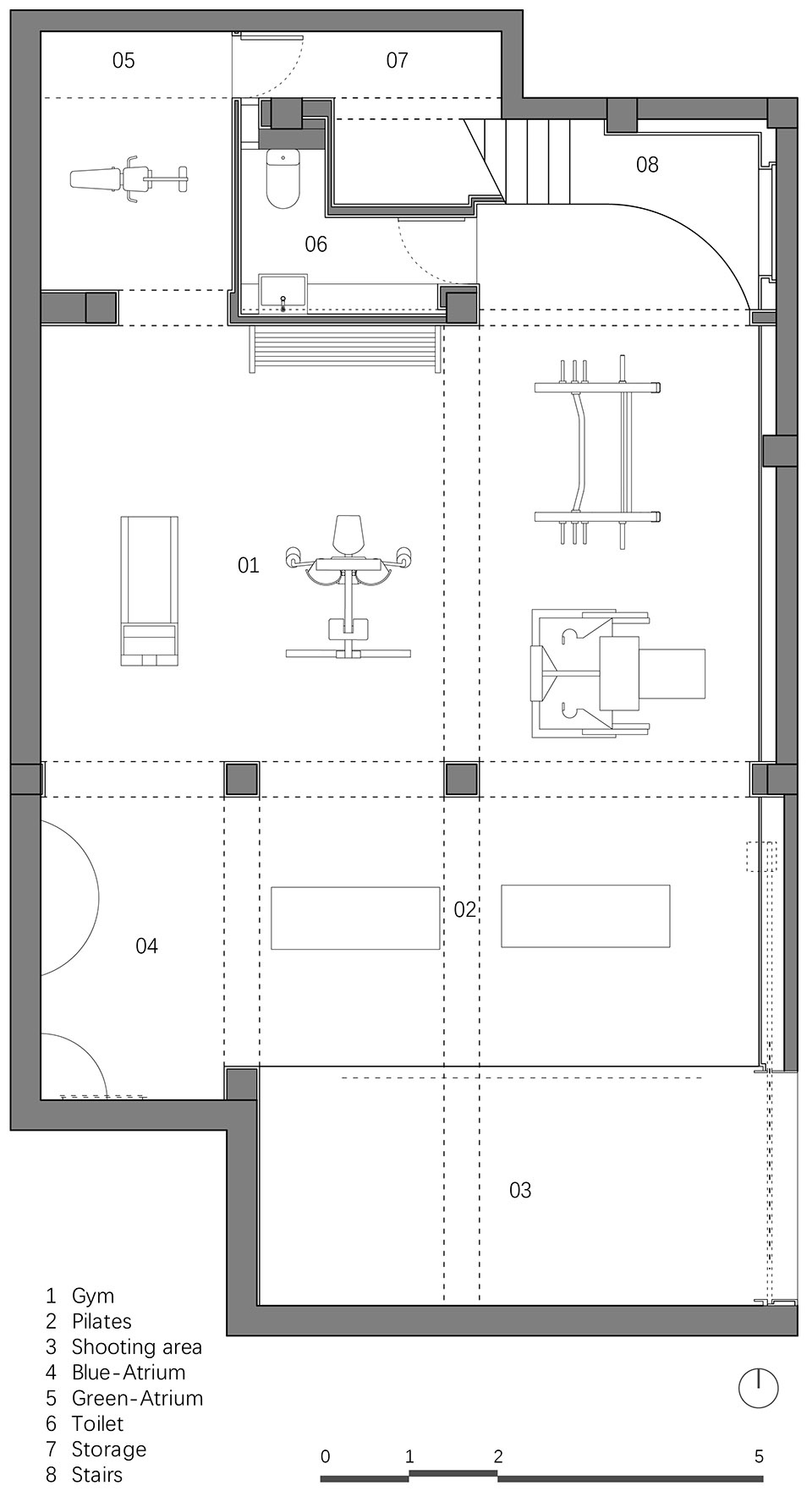Private Workshop of A Female Fitness Blogger Atelier DY