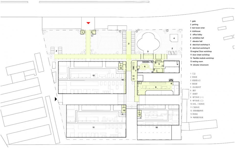 Shanghai Yangtze 3MAP Elevator Factory Renovation ATAH