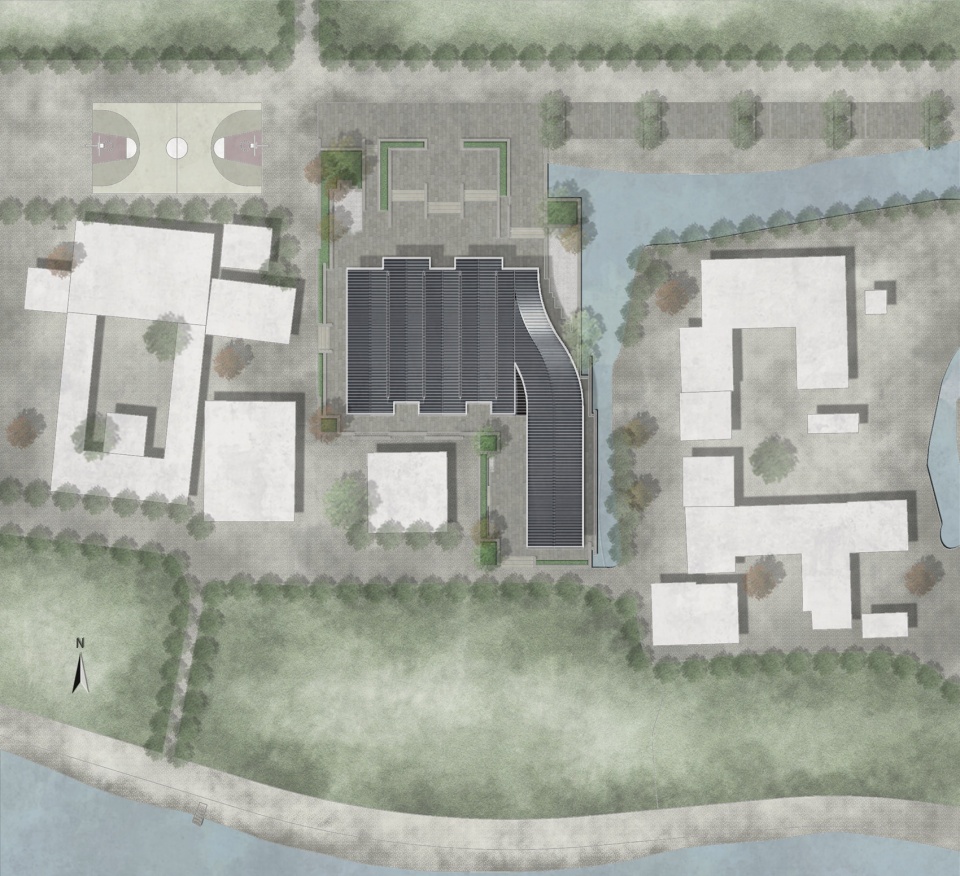xiaowufen culture auditorium china by onedesign architecture landscape design