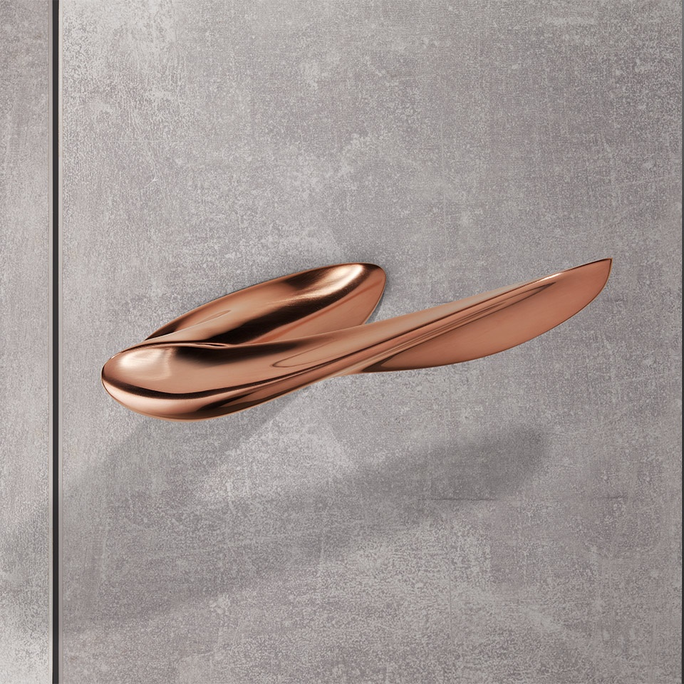 the nexxa handle by zaha hadid design