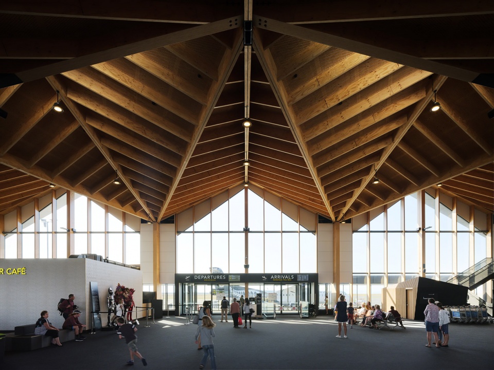 Nelson Airport Terminal by Studio Pacific Architecture