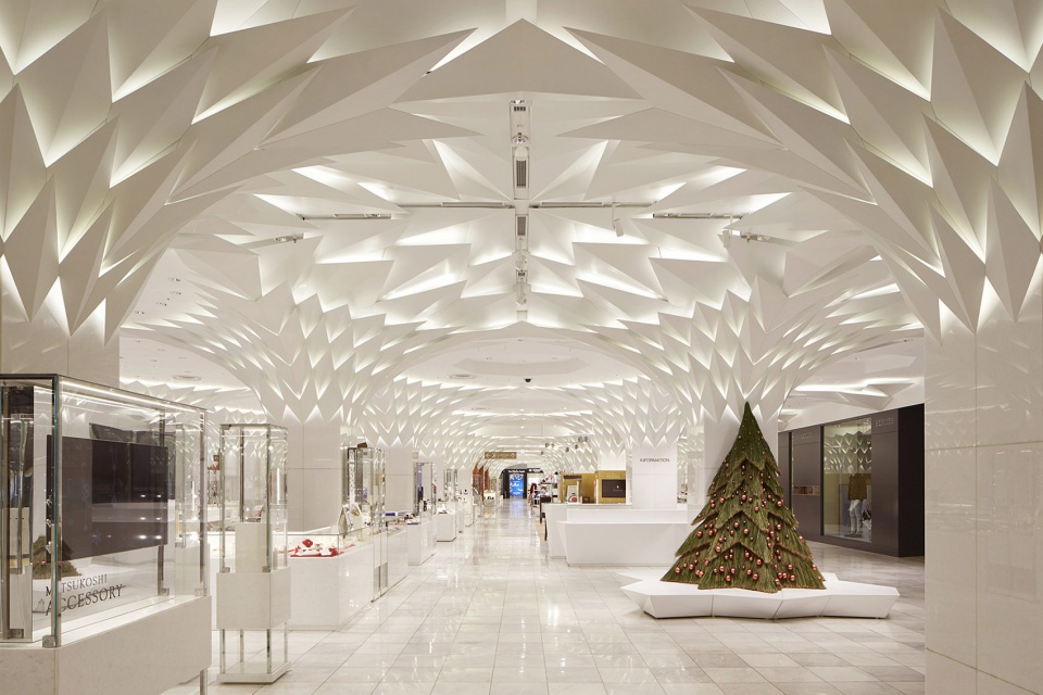 Nihombashi Mitsukoshi Main Store by Kengo Kuma and Associates