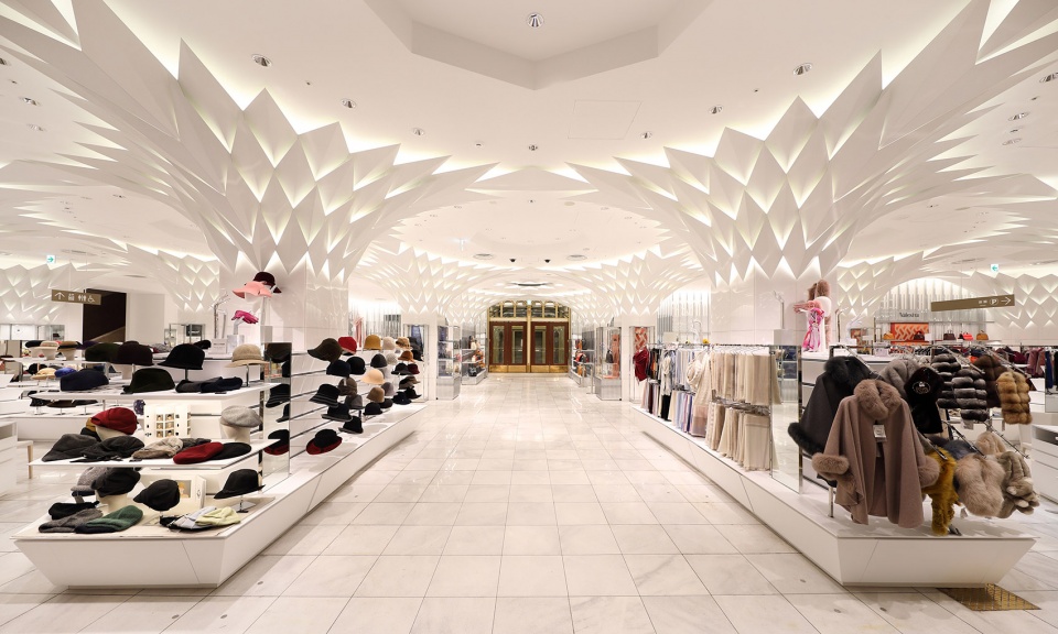 Nihombashi Mitsukoshi Main Store by Kengo Kuma and Associates