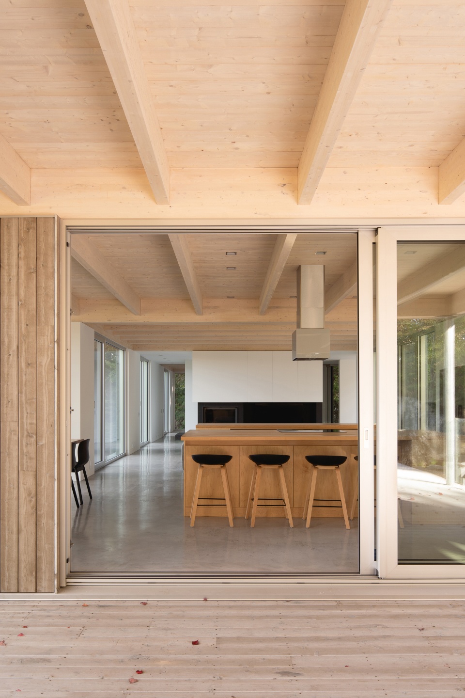 forest house i by natalie dionne architecture