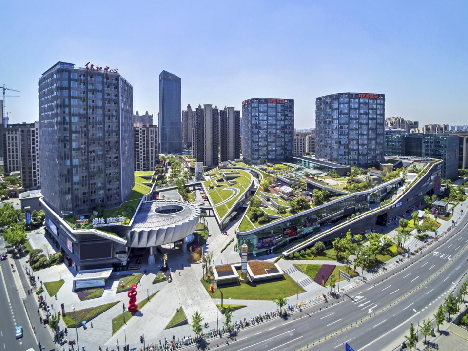 shanghai greenland center china by nikken sekkei ltd