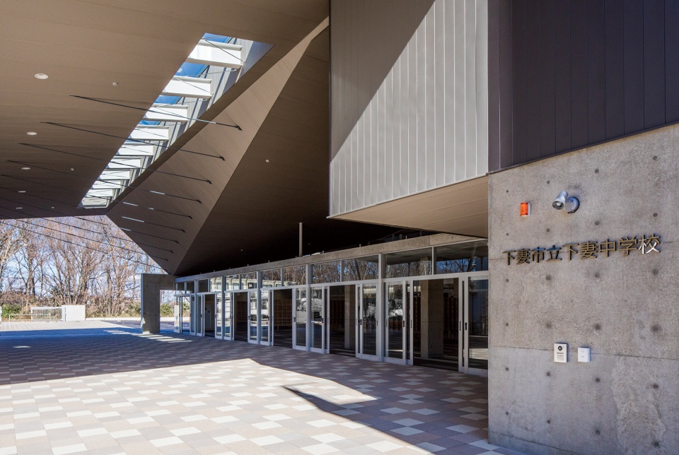 下妻中学日本三上建筑事务所