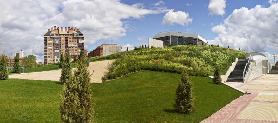 Intermodal Station Urban Design and Felipe VI Park by Abalos Sentkiewicz AS