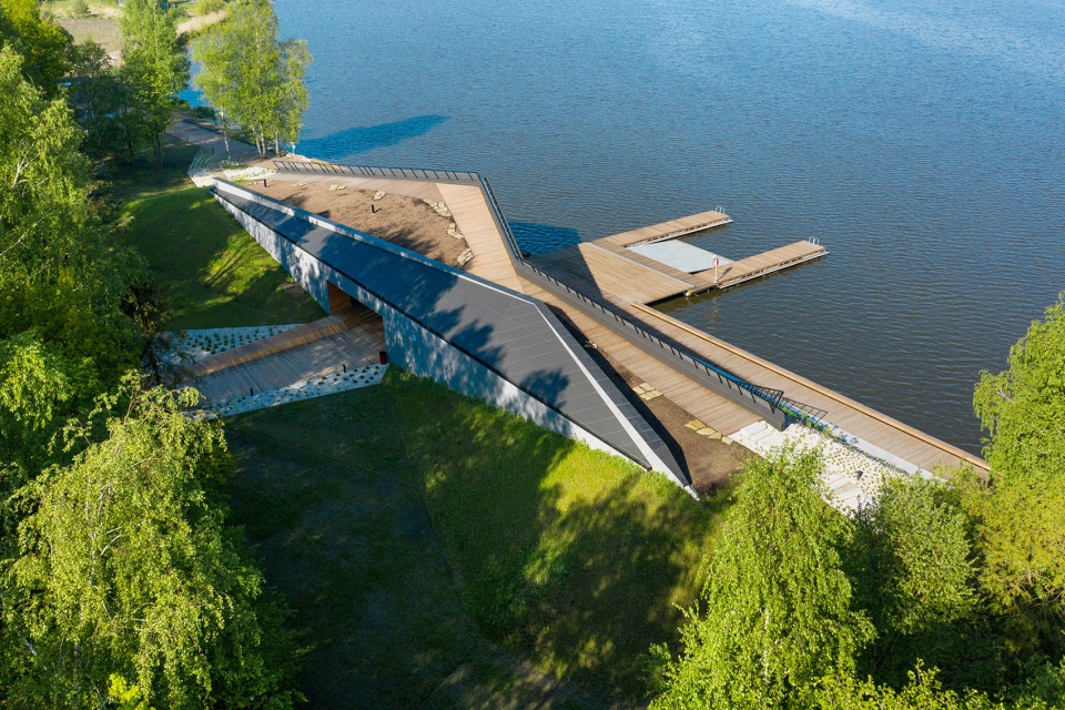 Canoeing training center MOSM in Tychy by RS Robert Skitek