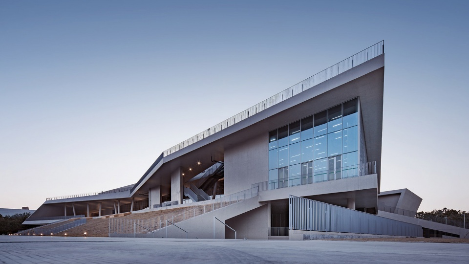 gymnasium in zhuhai campus sun yat sen university china by biadsc