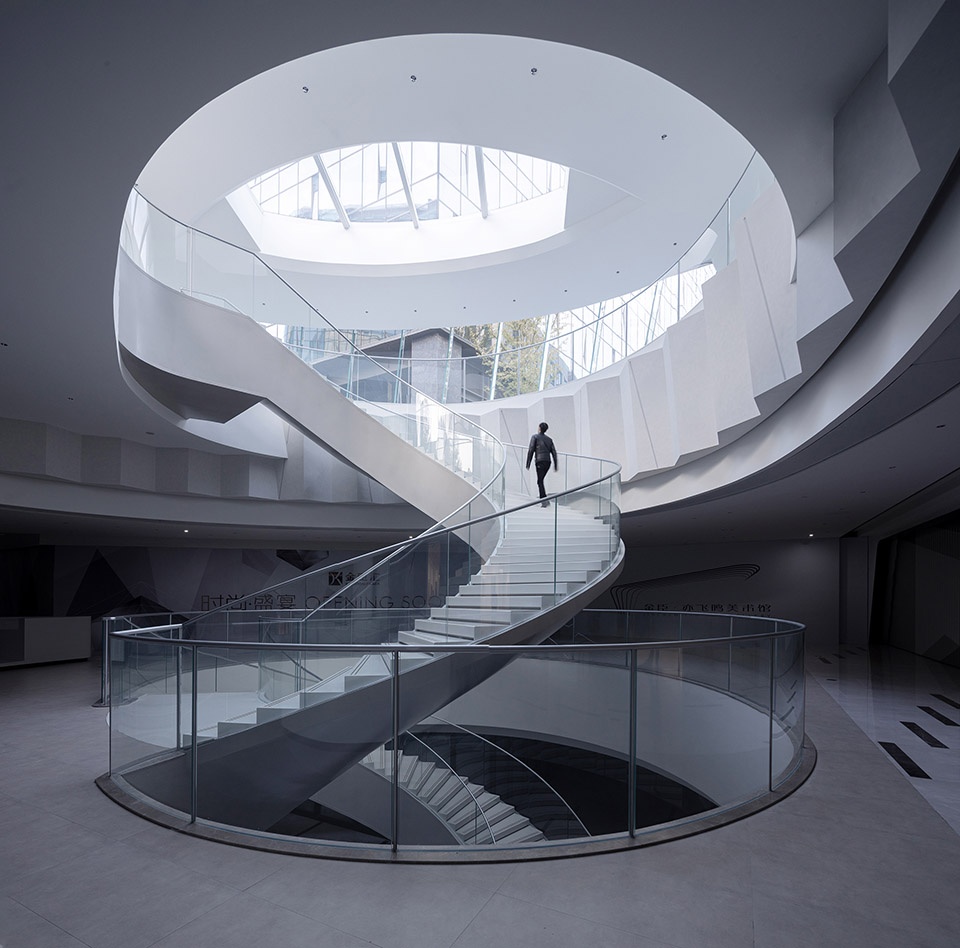 jin chen yi fei ming art gallery china by sunyat architecture