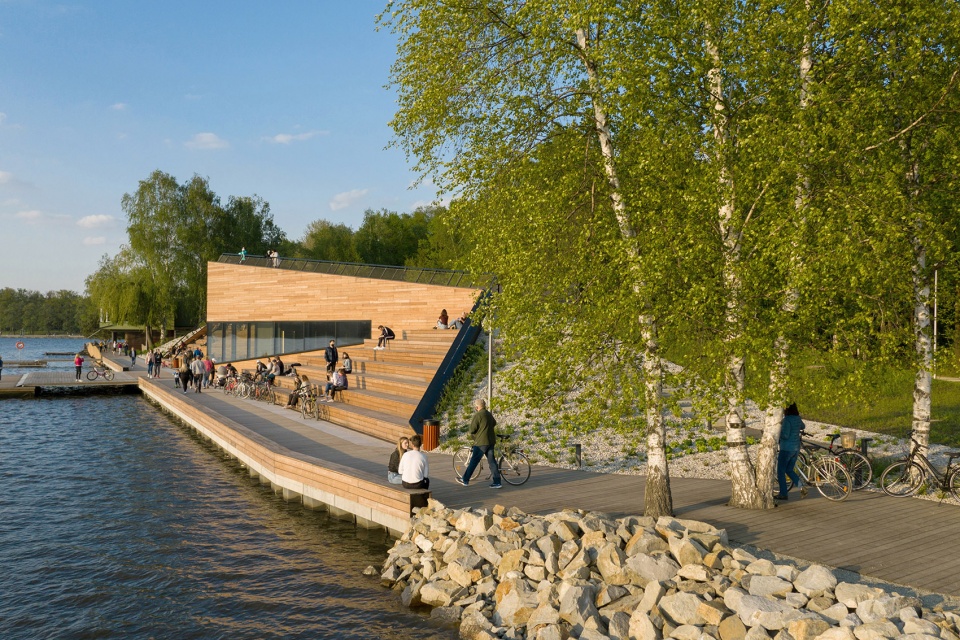 Canoeing training center MOSM in Tychy by RS Robert Skitek