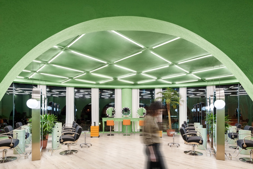ego hair salon and beauty china by is architecture and design