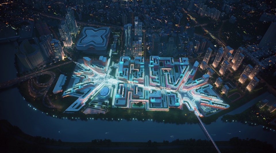 huanggang port area masterplan china by zaha hadid architects