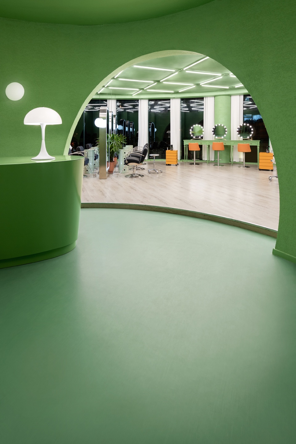 ego hair salon and beauty china by is architecture and design
