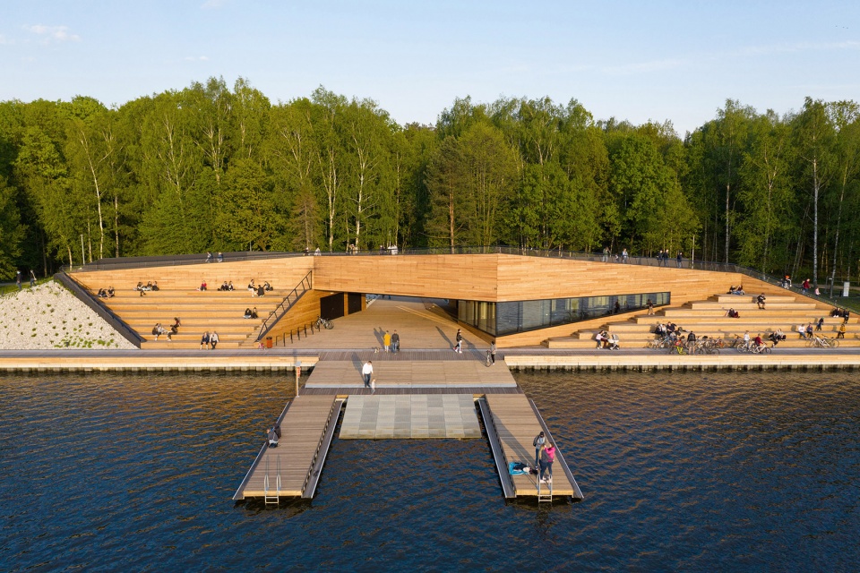 Canoeing training center MOSM in Tychy by RS Robert Skitek