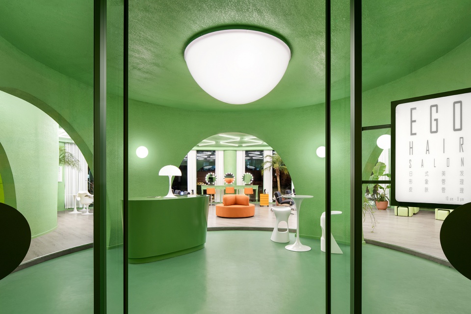 ego hair salon and beauty china by is architecture and design