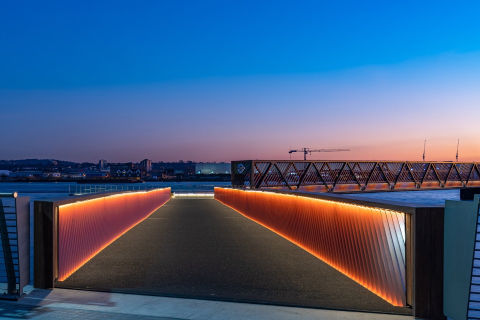 royal wharf pier by nex architecture