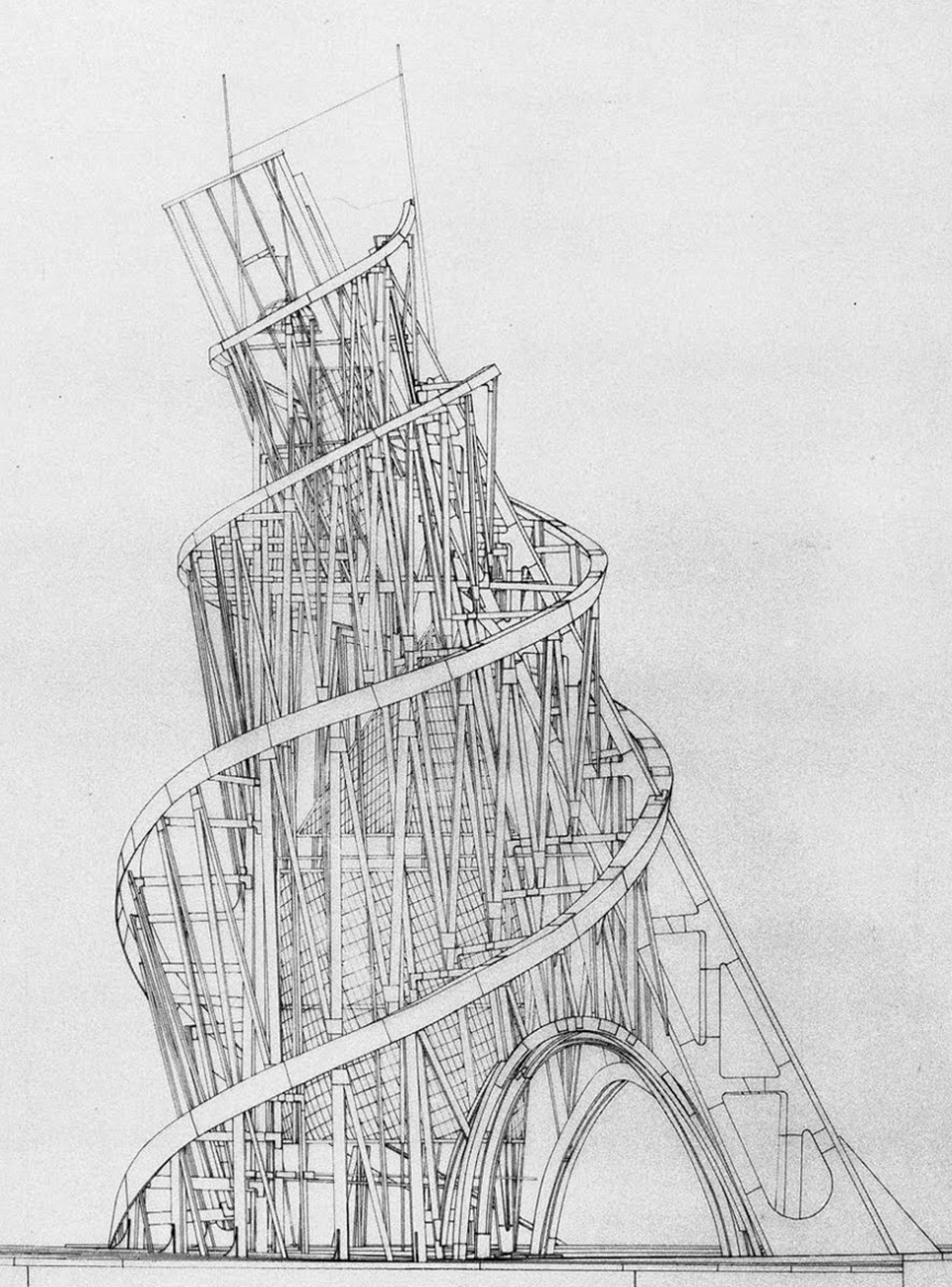 architecture staying on drawings 1