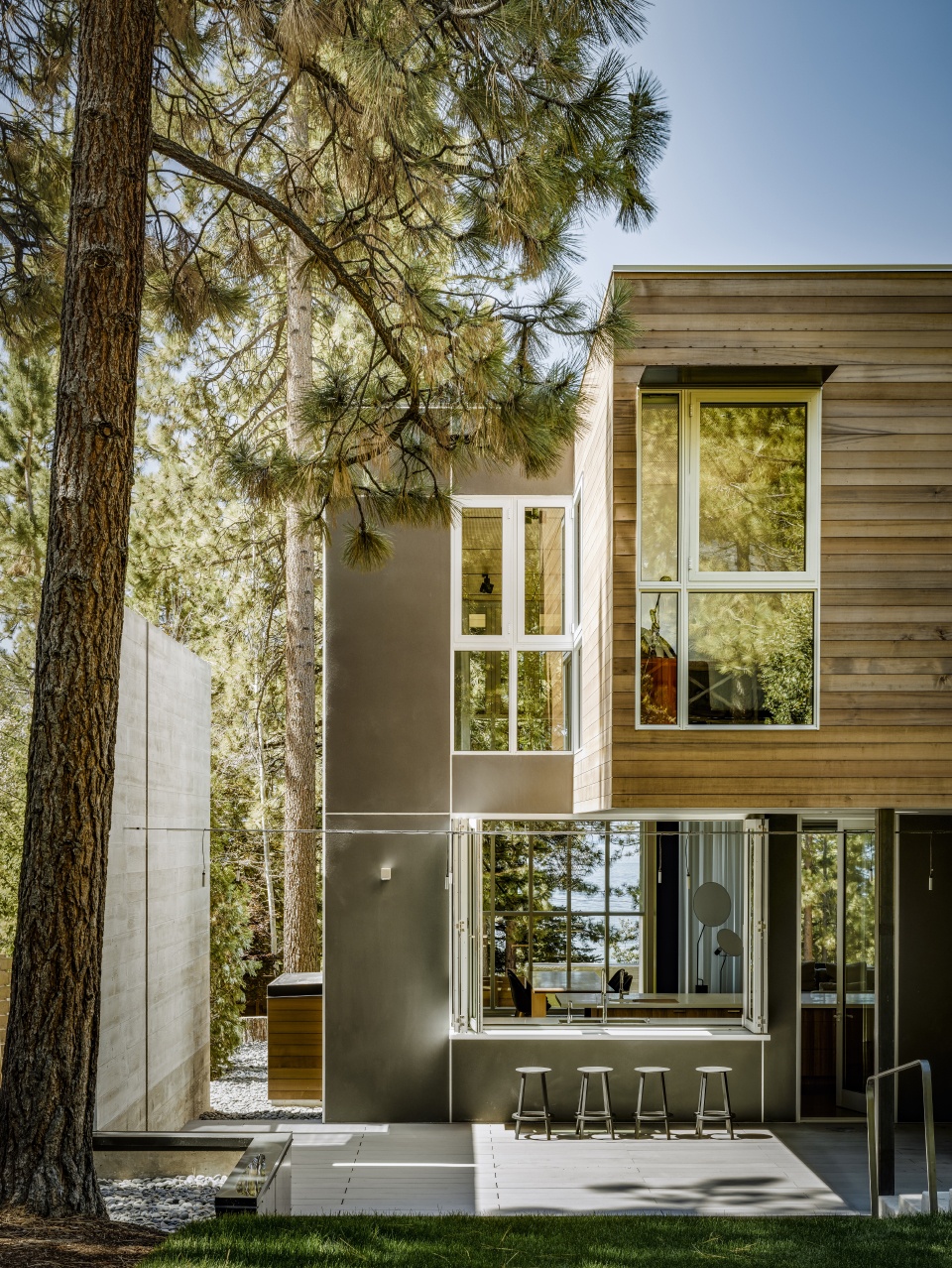 burnt cedar by faulkner architects