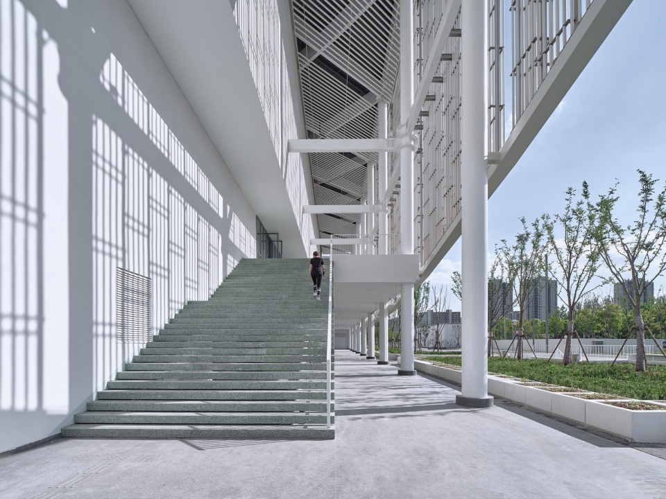 shanghai qingpu sports and culture center by tjadoriginal design studio