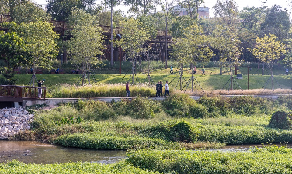 Dasha River Ecological Corridor Shenzhen by AECOM