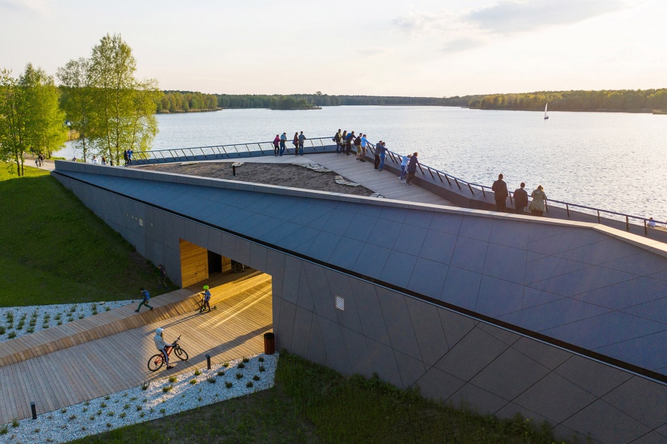 Canoeing training center MOSM in Tychy by RS Robert Skitek