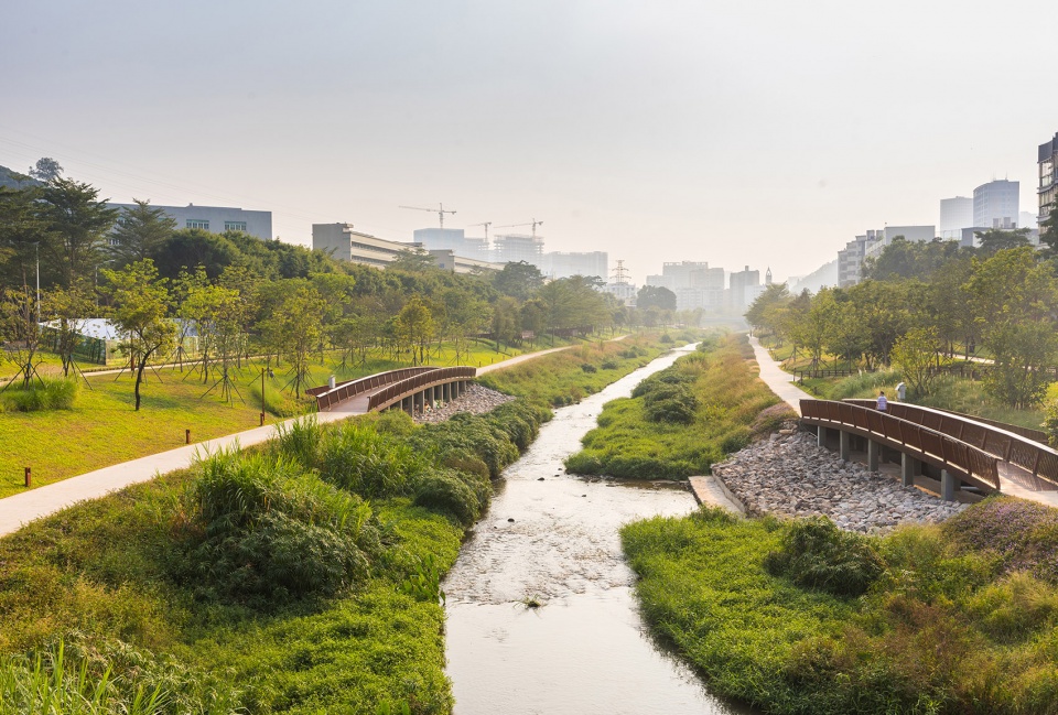 Dasha River Ecological Corridor Shenzhen by AECOM