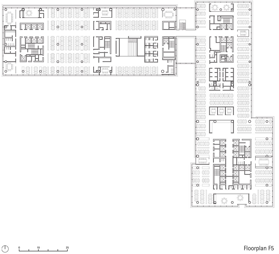 Modern office design for vip com China by gmp
