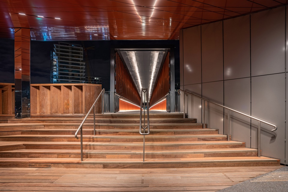 royal wharf pier by nex architecture