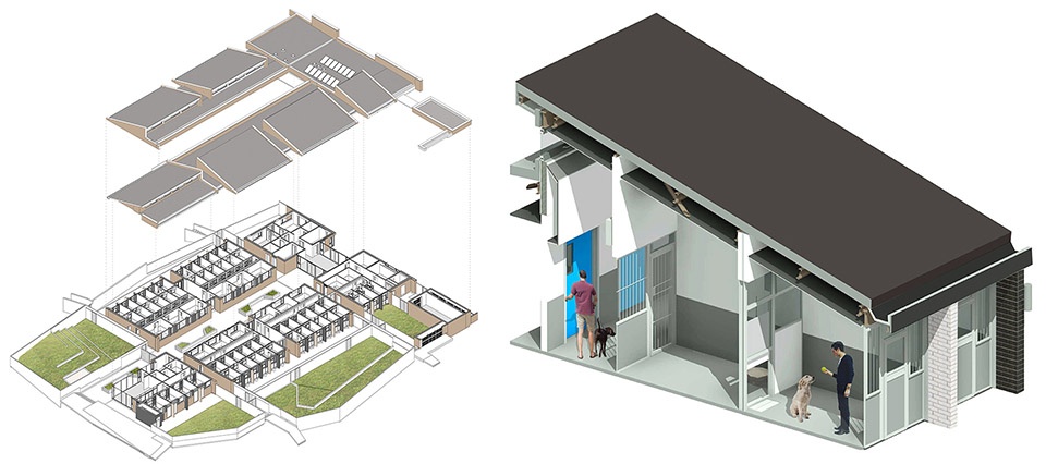 Battersea Dogs Cats Home by Jonathan Clark Architects 拷贝