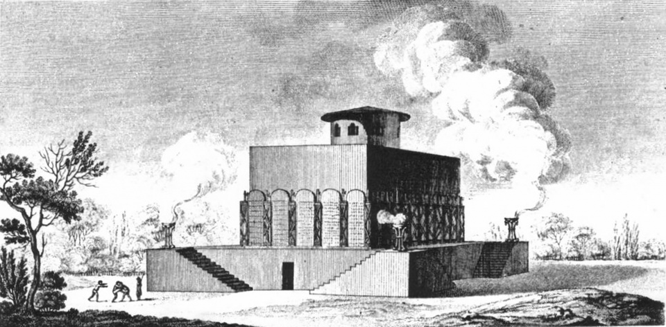 architecture staying on drawings