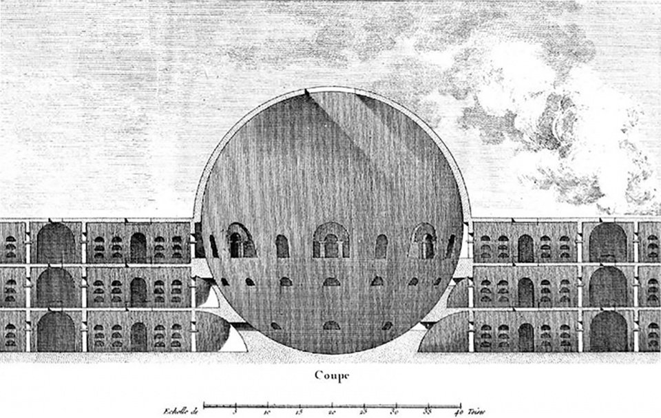 architecture staying on drawings