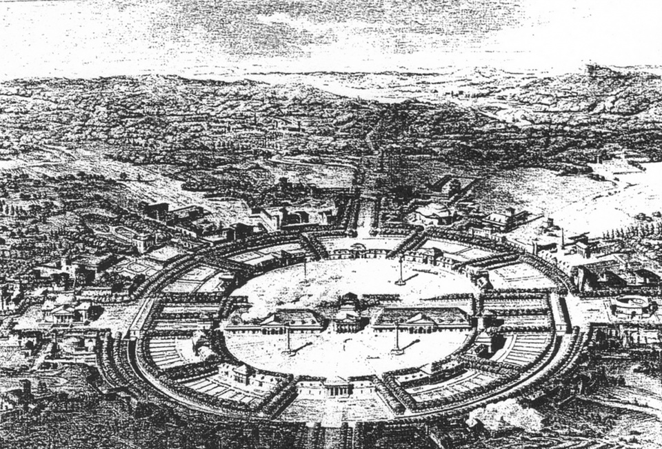 architecture staying on drawings