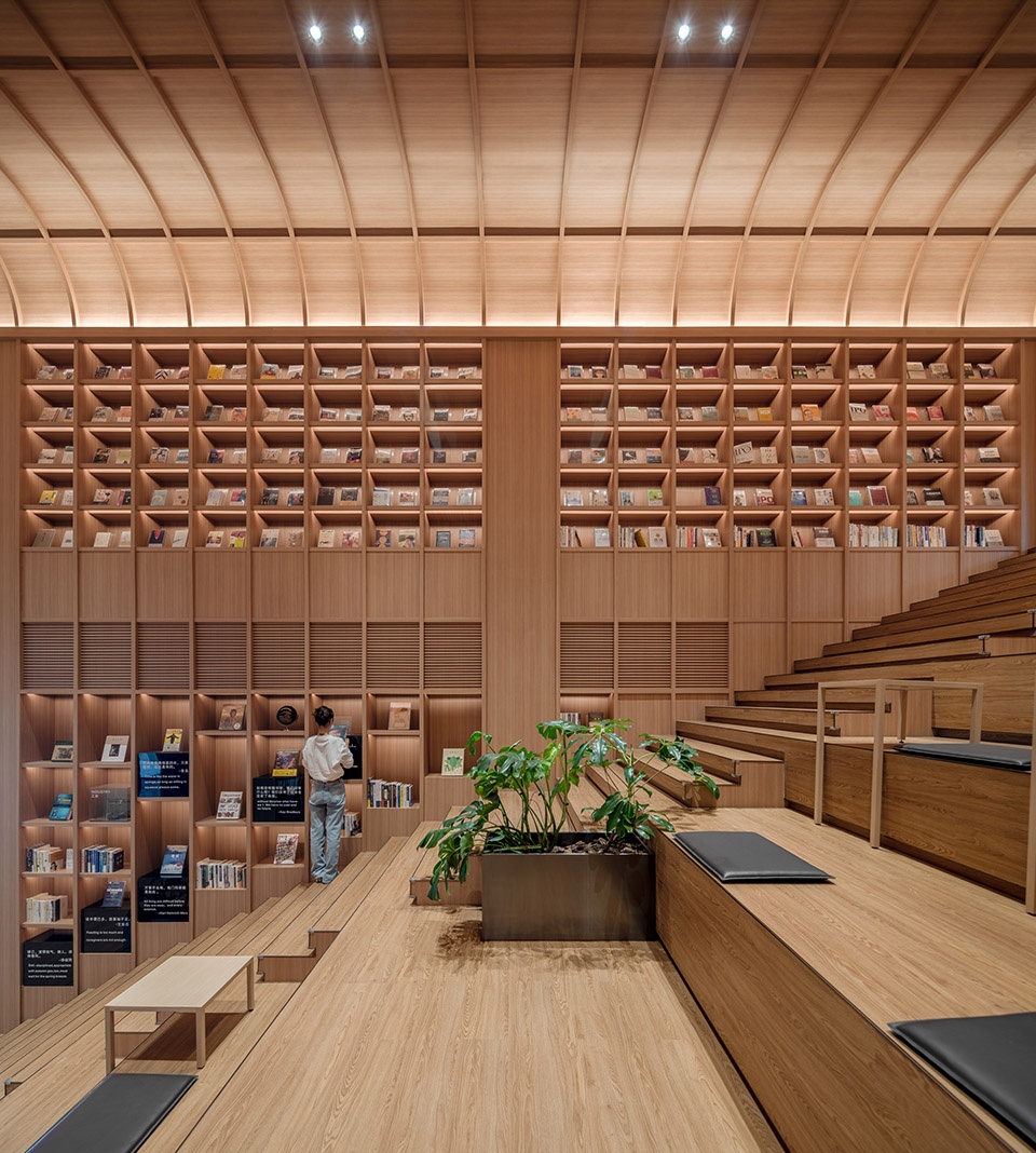 library of zijin campus nanjing normal university china by duts design