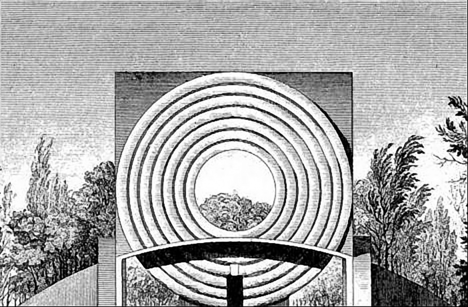 architecture staying on drawings