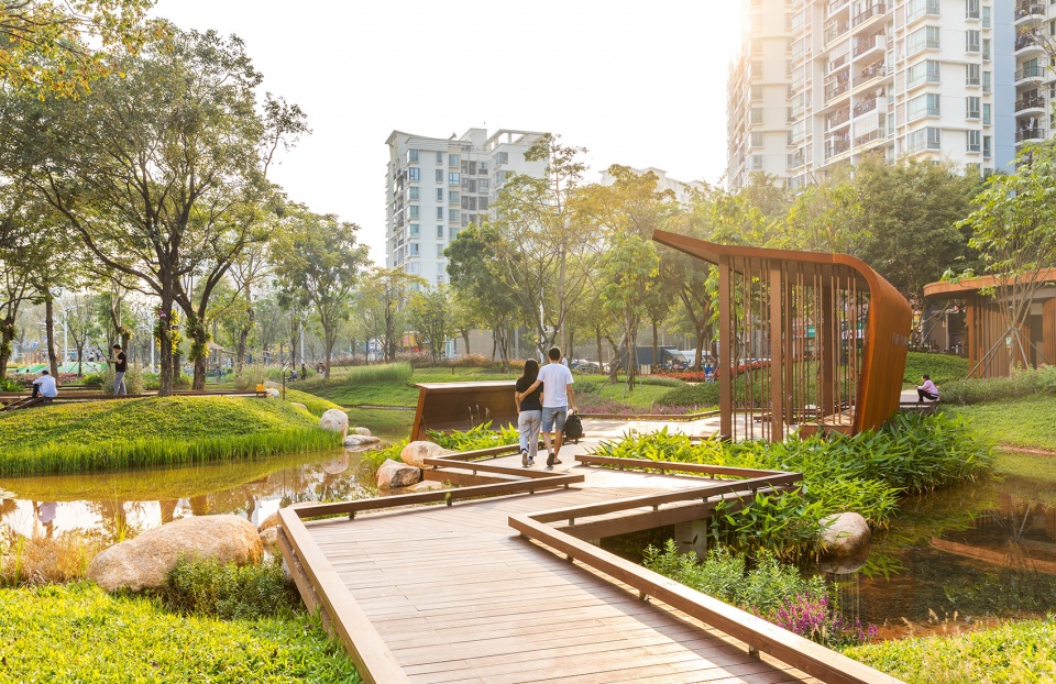 Dasha River Ecological Corridor Shenzhen by AECOM