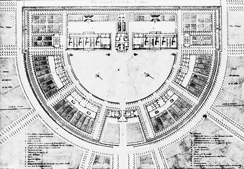 architecture staying on drawings