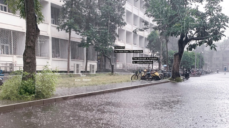 harvesting raingarden oasis in a high density campus china by hao zhang and kangfu zhuo