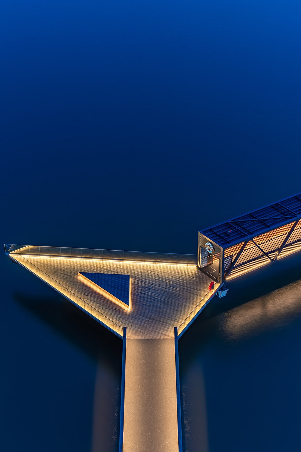 royal wharf pier by nex architecture