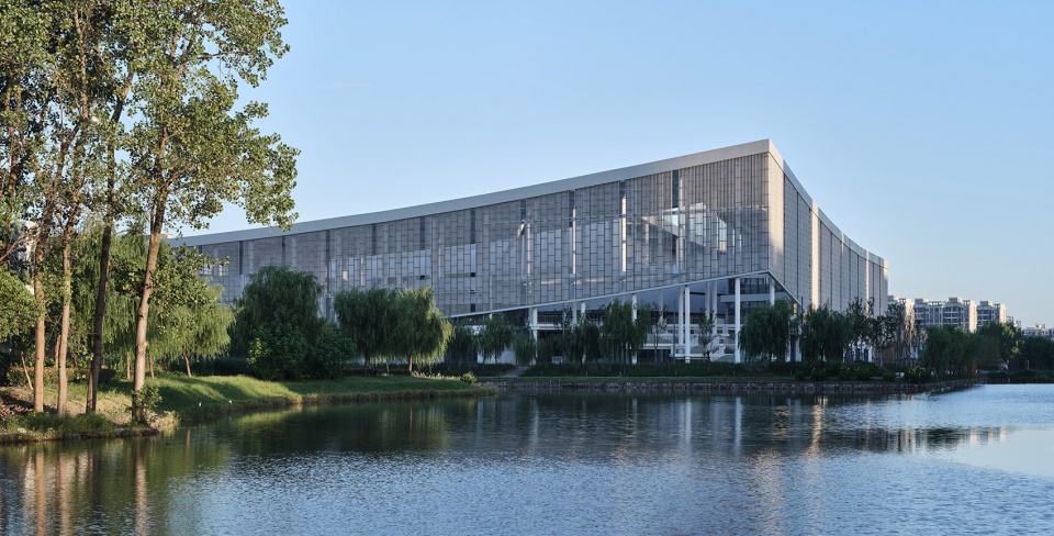 shanghai qingpu sports and culture center by tjadoriginal design studio