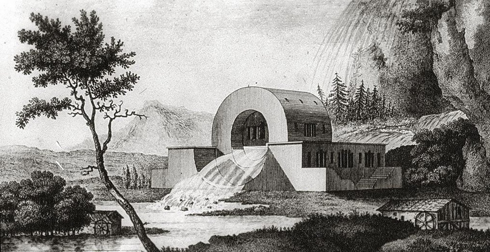 architecture staying on drawings