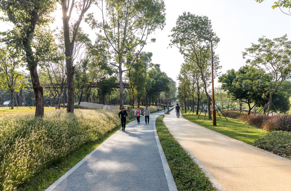 Dasha River Ecological Corridor Shenzhen by AECOM