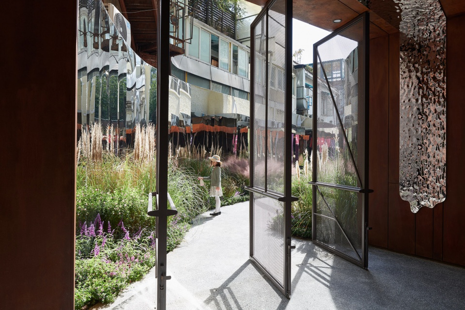 pocket park on xinhua road by shuishi