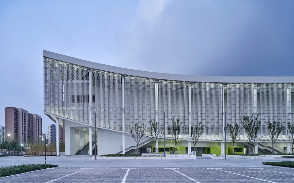 shanghai qingpu sports and culture center by tjadoriginal design studio