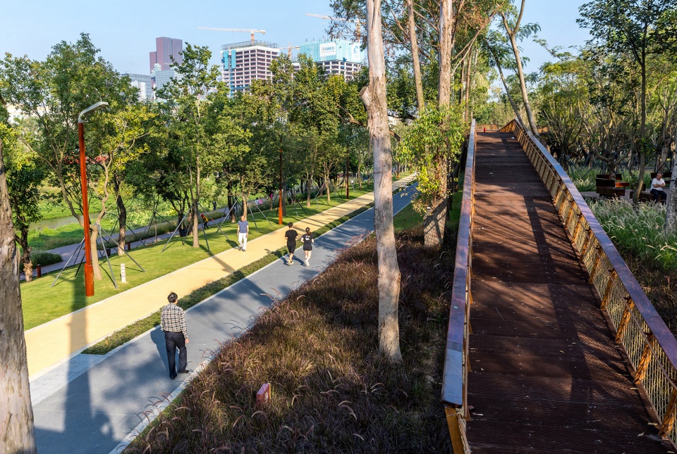 Dasha River Ecological Corridor Shenzhen by AECOM