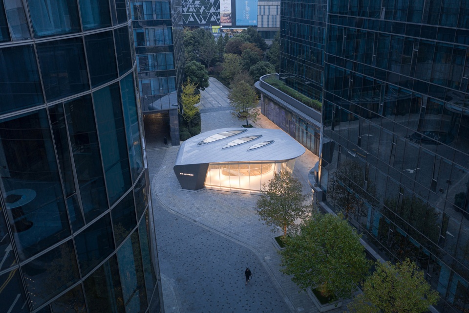 jin chen yi fei ming art gallery china by sunyat architecture