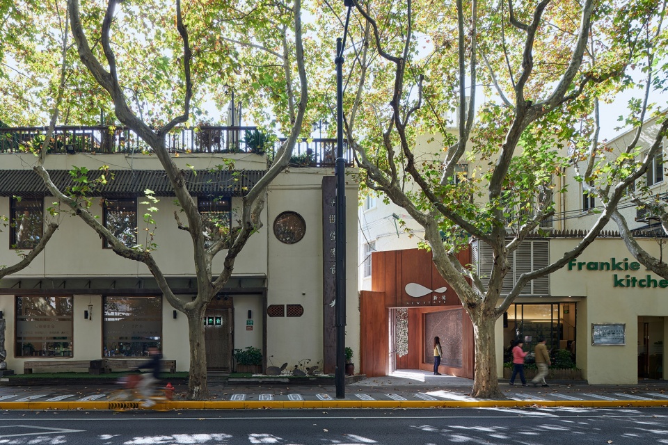 pocket park on xinhua road by shuishi