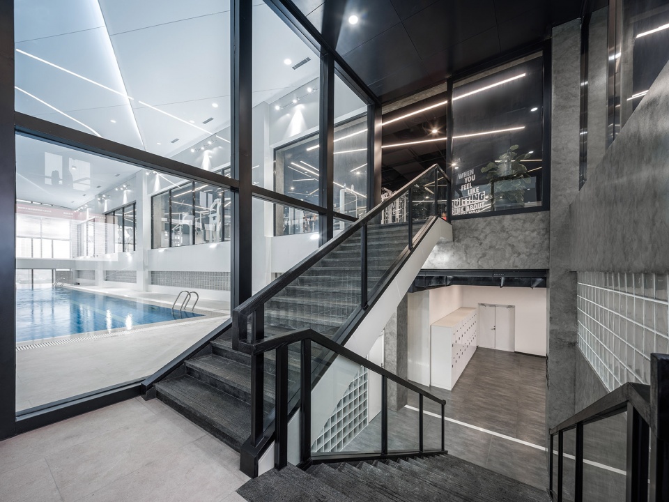 Chang Chun Time Cube Swimming Fitness Center China by STEPS architecture design
